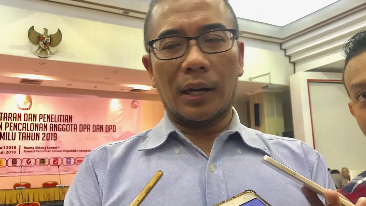 Komisioner Komisi Pemilihan Umum (KPU) Hasyim Asyari (Liputan6.com/Yunizafira)