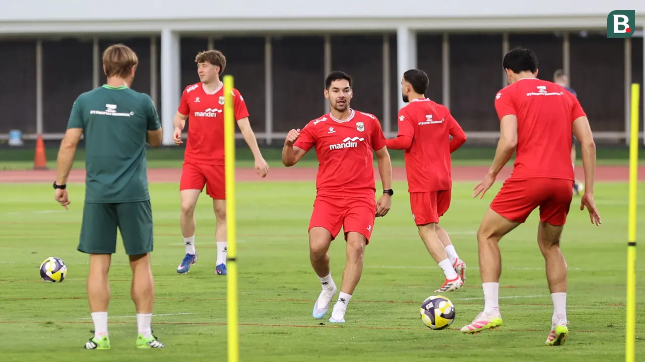 Foto: Skuad Lengkap, Timnas Indonesia Jalani Persiapan Terakhir Jelang FIFA Series 2026 Melawan St Kitts and Nevis