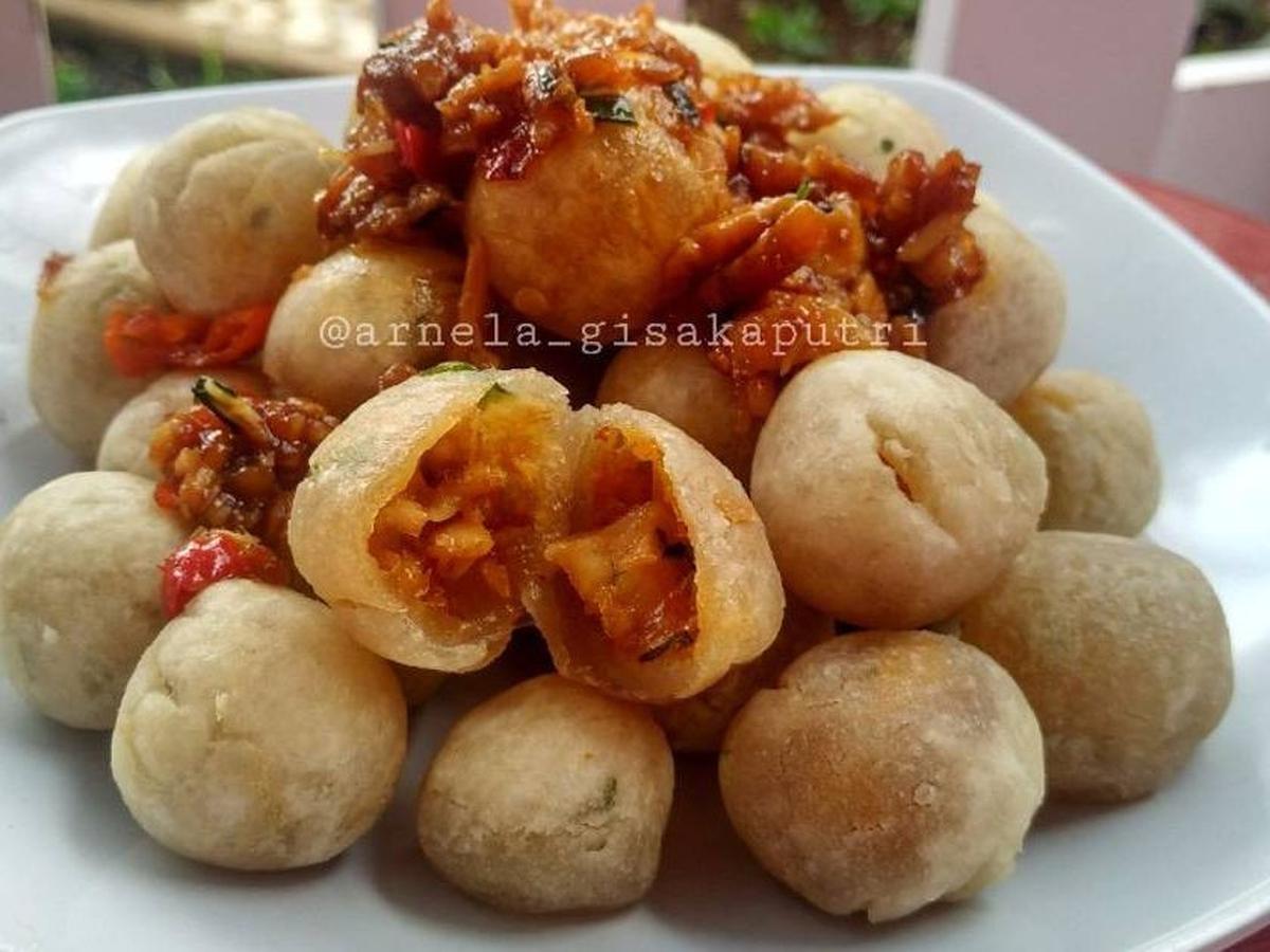 Resep Cimol Isi Kornet