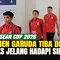 Pemain Timnas Indonesia Gagah Menuju Ruang Ganti SUGBK, Siap Hadapi Singapura