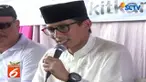 Pertemuan Cawapres nomer urut 02 Sandiaga Uno digelar di Desa Larangan, Kecamatan Larangan, Brebes, Jumat siang.