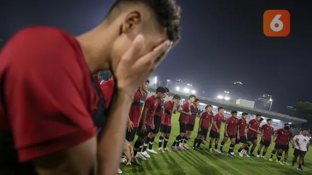 Foto: Tergabung di Grup A Sepak Bola SEA Games 2023, Timnas Indonesia U-22 Terus Geber Latihan