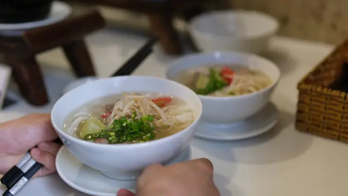 Resep bihun kuah udang rebon