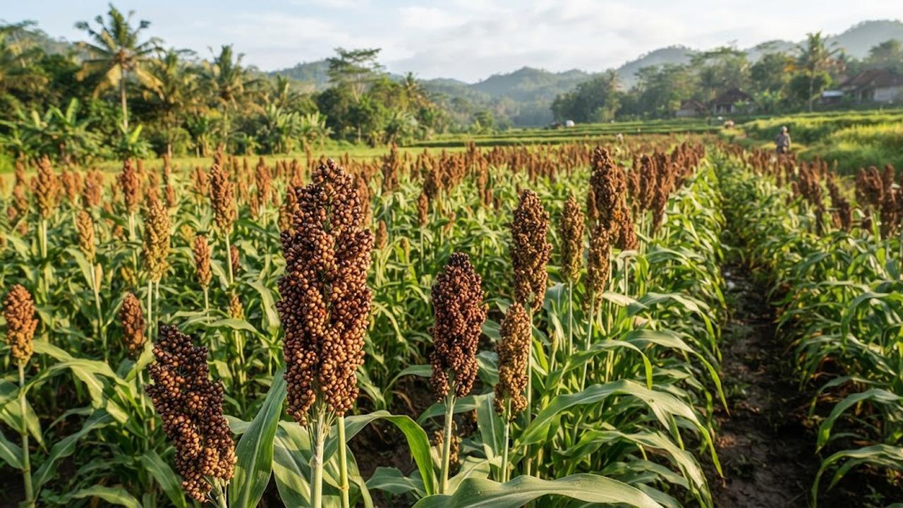Cara Menanam Sorgum agar Bulirnya Banyak dan Panen Melimpah
