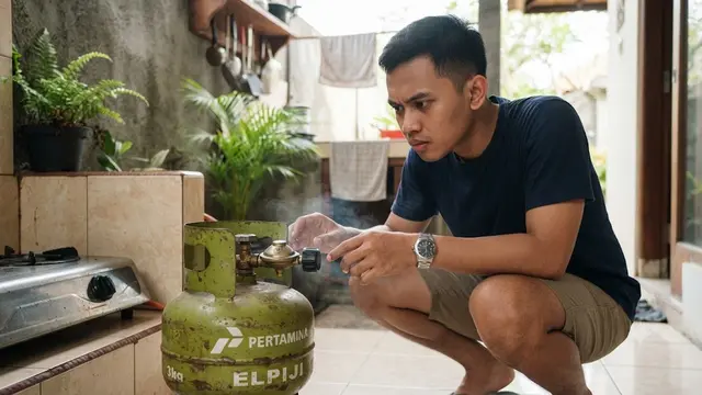 Tabung gas mendesis