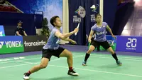 Ganda putri Indonesia Greysia Polii / Apriyani Rahayu melesat ke semifinal Prancis Terbuka Super Series 2017. (Humas PP PBSI)