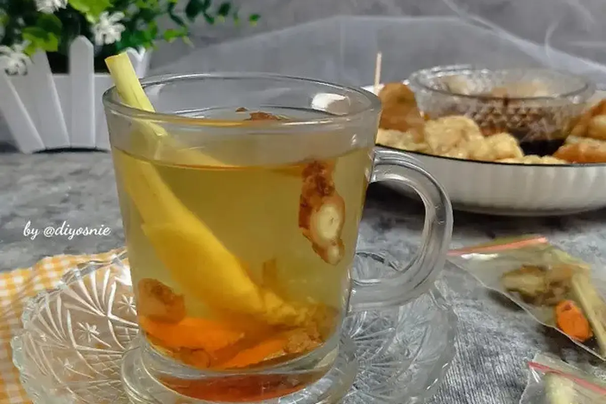 wedang jahe kunyit sereh