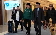 Momen Langka Cium Kening Paus: Menteri Agama Umar Hadiri Forum Perdamaian Dunia di Roma