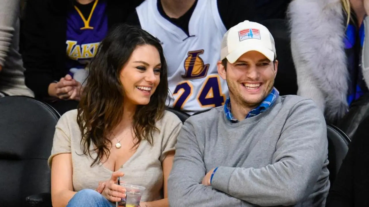 Ashton Kutcher dan Mila Kunis