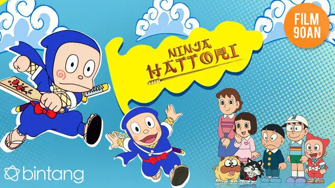 [Bintang] Film 90-an, Ninja Hattori Sang Penyelamat yang Takut Katak