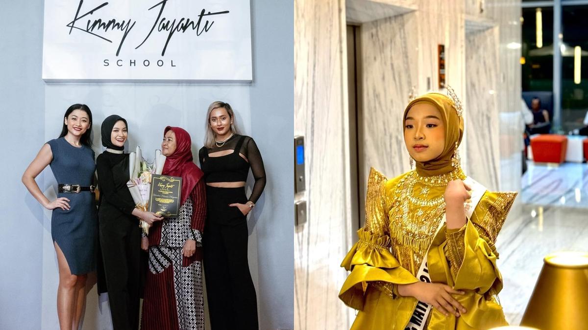 6 Potret Model Berhijab Jebolan Sekolah Model Kimmy Jayanti, Punya Karier Cemerlang