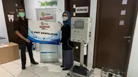 EMTEK Peduli Corona serahkan bantuan ventilator untul RS Ibu dan Anak Dhia Tangerang