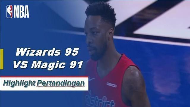 Bradley Beal skor 27 sebagai Wizards mendapatkan kemenangan atas Magic, 95-91.