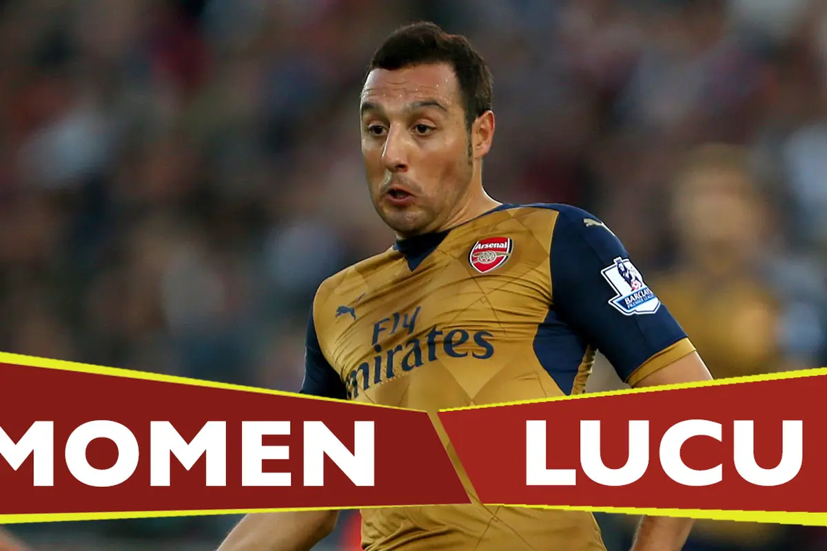 Kena Sial, Cazorla Gagal Eksekusi Penalti karena Terpeleset