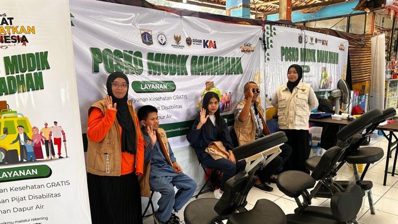Layanan Relaksasi Tunanetra Hadir di Terminal Kampung Rambutan, Manjakan Pemudik Lebaran 2026