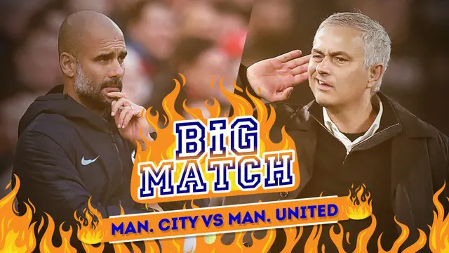 Berita Video Manchester City Vs Manchester United, Ajang Pembuktian Mourinho dan Guardiola