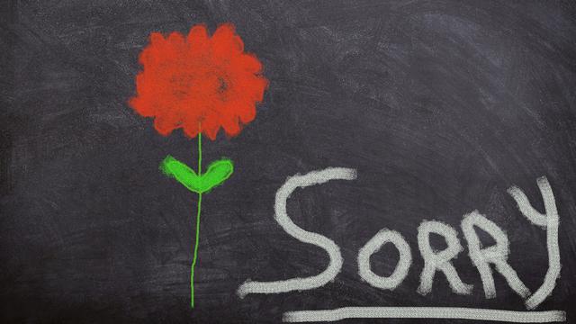Ilustrasi kata-kata, minta maaf