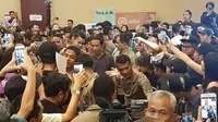Jokowi mendadak datang ke acara Sneakers Day 2018, Senayan City, Jakarta.