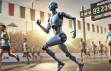 Robot Manusia Buatan China ini Ikutan Lari Marathon