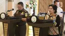 Deputi Investigasi BPKP, Agustina Arumsari (kanan) mengatakan setidaknya ada dua penyebab kerugian negara hingga ratusan triliun, yakni sejumlah pengadaan dan kerusakan lingkungan. (merdeka.com/Arie Basuki)