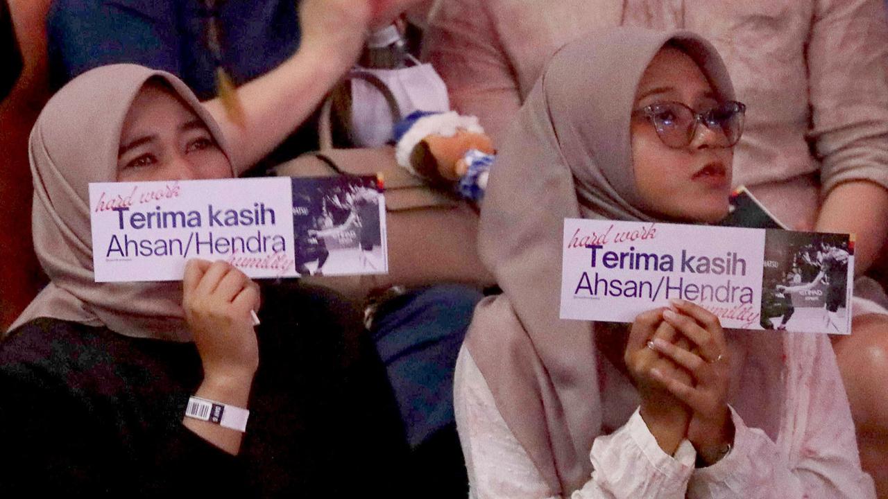 Tribute to The Daddies kepada  Mohammad Ahsan/Hendra Setiawan