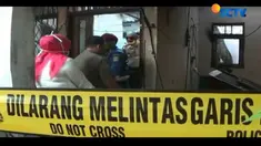 Anak perempuan korban tak kuasa menahan tangis begitu melihat jasad sang ayah saat dievakuasi.