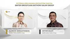 PT Elang Mahkota Teknologi (Emtek Group) jajaki kerjasama  ekosistem digital dengan Anthoni Salim Group. Peluang kerja sama ekosistem ini diharapkan dapat menciptakan sinergi dan pertumbuhan bagi kedua grup.