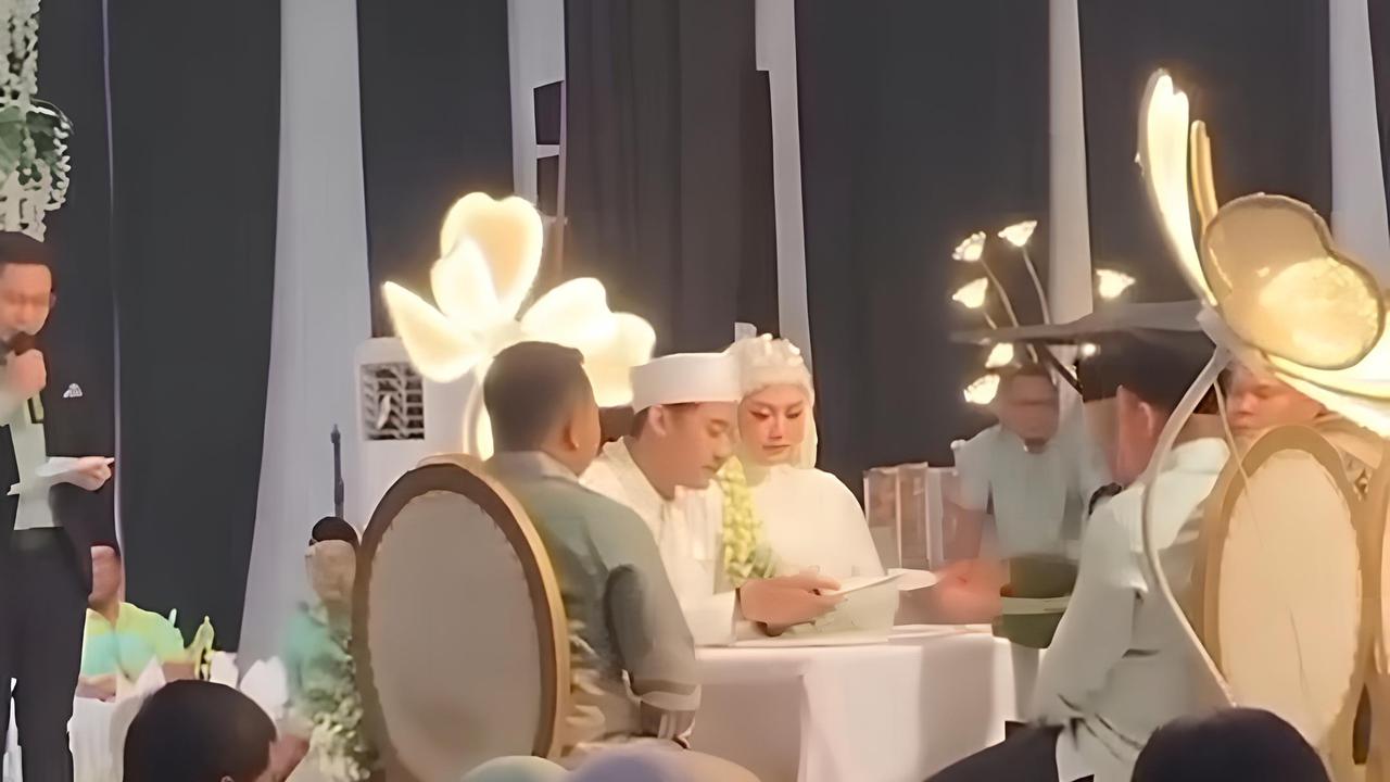 Happy Asmara dan Gilga Sahid Menikah