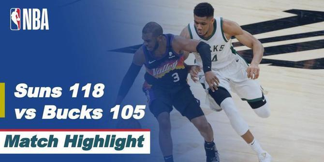 VIDEO: Kalahkan Milwaukee Bucks , Phoenix Suns Raih Kemenangan di Gim Perdana Final Playoff NBA 2021