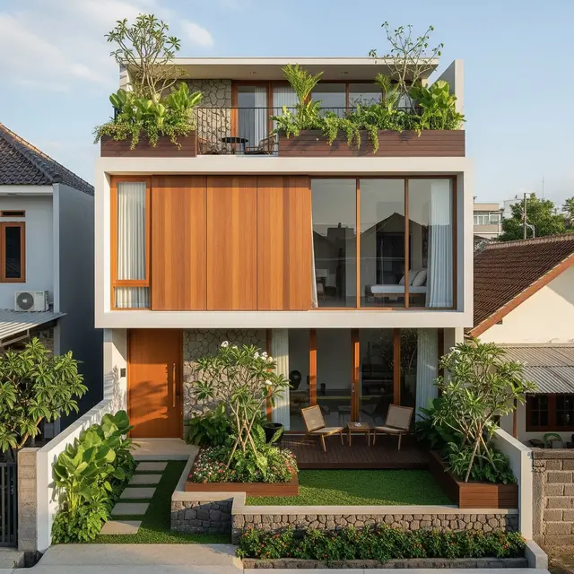9 Desain Rumah 2 Lantai Minimalis Lahan Sempit, Solusi Cerdas Hunian Modern