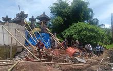 3 Orang Pekerja Bangunan Tertimbun Tanah Longsor, 1 Orang Meninggal