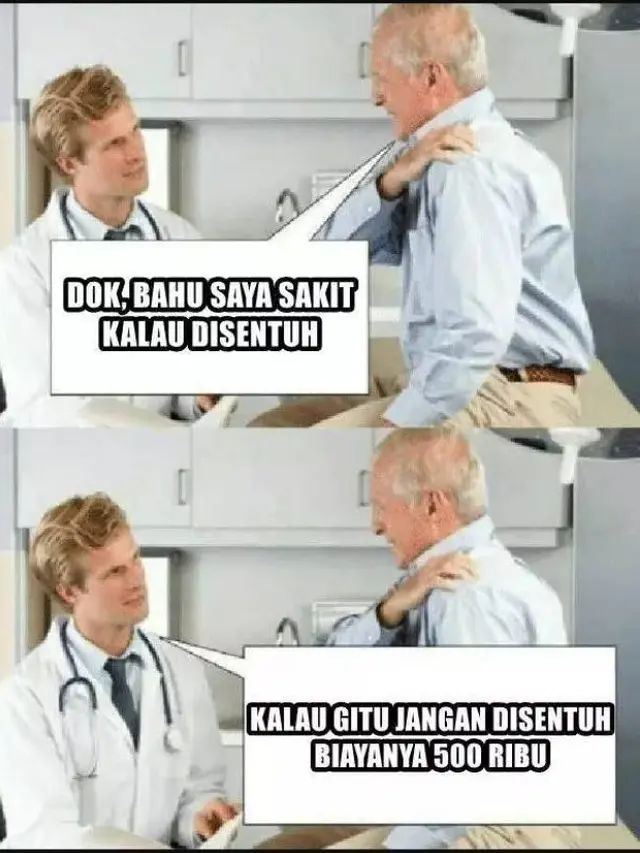7 Meme Waktu Berobat Ke Dokter Ini Bikin Ngakak