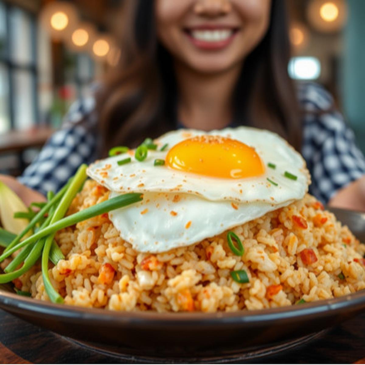 Ilustrasi Nasi Goreng Telur