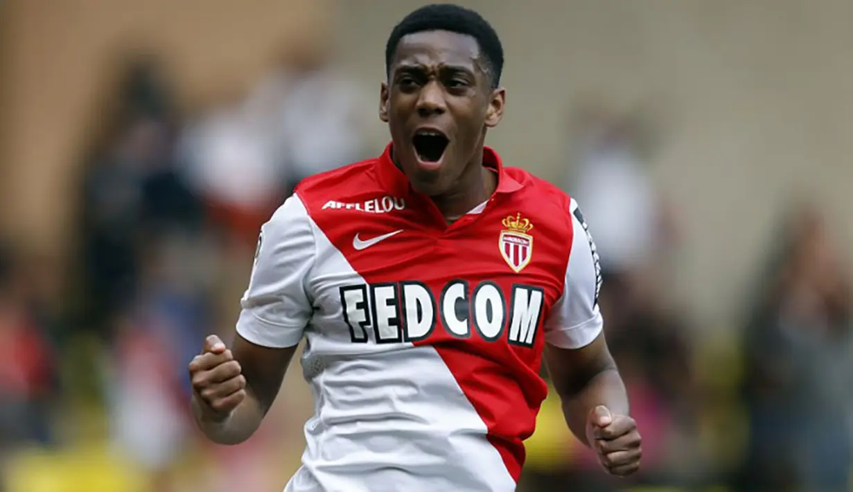 Anthony Martial saat masih berkostum Monaco (AFP Photo/Valery Hache)