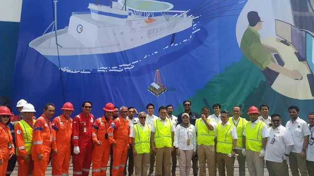 Pertamina meresmikan kegiatan pencarian migas di laut melalui sur‎vei seismik 2D dari Bangka sampai Papua sehingga menjadi survei terbesar se-Asia Pasifik.