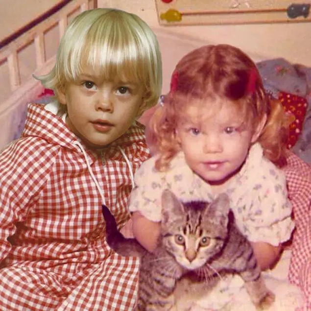 Fergie & Josh as a baby
