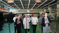 Menteri Ketenagakerjaan, Ida Fauziyah berkunjung ke SITC, di sela-sela kunjungan kerja ke Republik Rakyat Tiongkok (RRT), Jumat (5/8)/Istimewa.