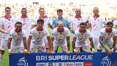 Starting XI Malut United dalam laga pekan ketiga BRI Super League 2025 di Jakarta International Stadium, Sabtu (23/8/2025). (Dok. Malut United)