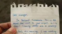 Surat Penumpang Asal Jepang, Puji Kebersihan di Toilet Bandara Soekarna-Hatta