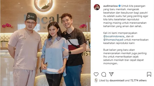 Audi Marissa (Foto: Instagram/@audimarissa)