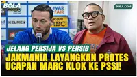 Persija Vs Persib Memanas, The Jakmania Sentil Marc Klok Lewat PSSI