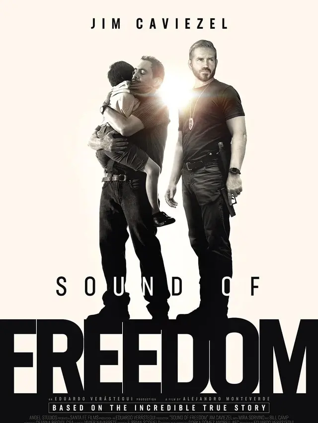 Poster film Sound of Freedom. (Foto: Dok. Santa Fe Films/ IMDb)