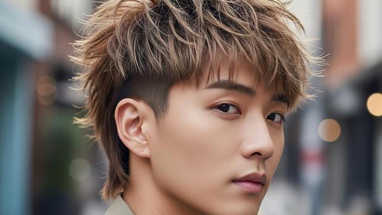 7 Model Rambut Pria Korea Mullet Pendek yang Jadi Favorit di 2025, Siap Tampil Keren
