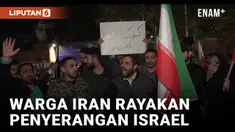 Serangan Terhadap Israel Disambut Gembira Publik Iran