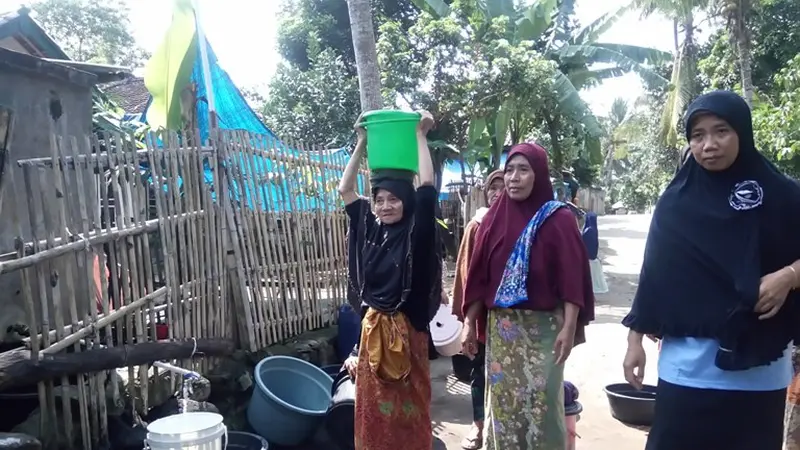 Danone Bantu Ketersediaan Air Bersih di Dua Desa di NTB