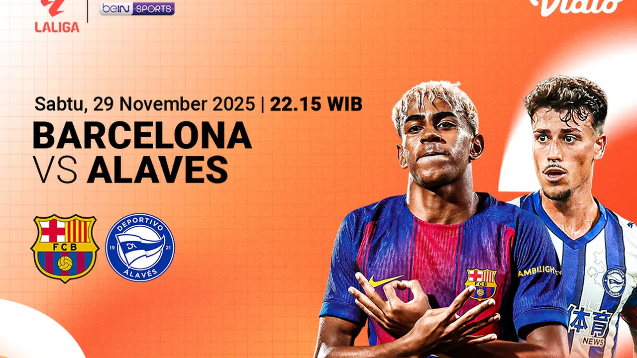 Saksikan Barcelona vs Alaves eksklusif di Vidio. (dok. vidio.com)
