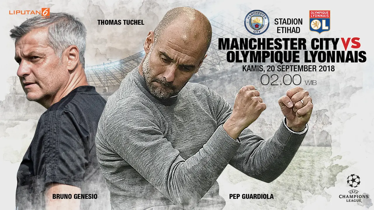 Prediksi Manchester City vs Olympique Lyonnais