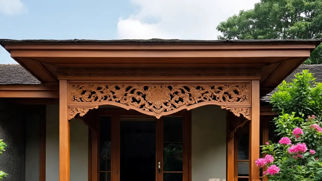 Rumah Gebyok Sederhana