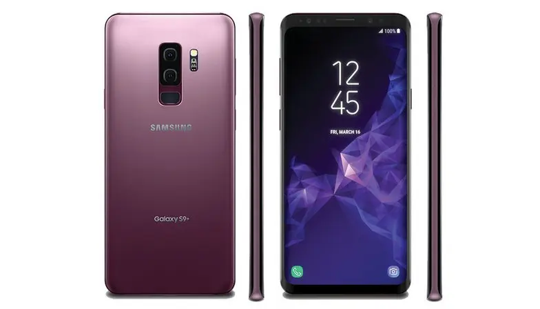 Samsung Galaxy S9+ (Foto: Twitter Evan Blass)