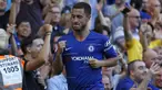 Sepanjang kariernya bersama Chelsea yang dibelanya selama 7 musim mulai 2012/2013 hingga 2018/2019, Eden Hazard yang baru saja memutuskan pensiun pada 10 Oktober 2023, total mencetak 110 gol dan 92 assist dari total 352 laga di semua ajang kompetisi. Dari semua klub yang dihadapi saat bersergama Chelsea, tercatat ada 5 klub yang paling sering dibolobol oleh Eden Hazard dan semuanya merupakan klub dari Liga Inggris. Klub mana saja ya? Simak uraiannya berikut ini. (AFP/Ian Kington)